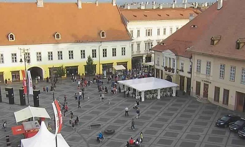 protest la sibiu – aproximativ 50 de oameni prezenți la miting