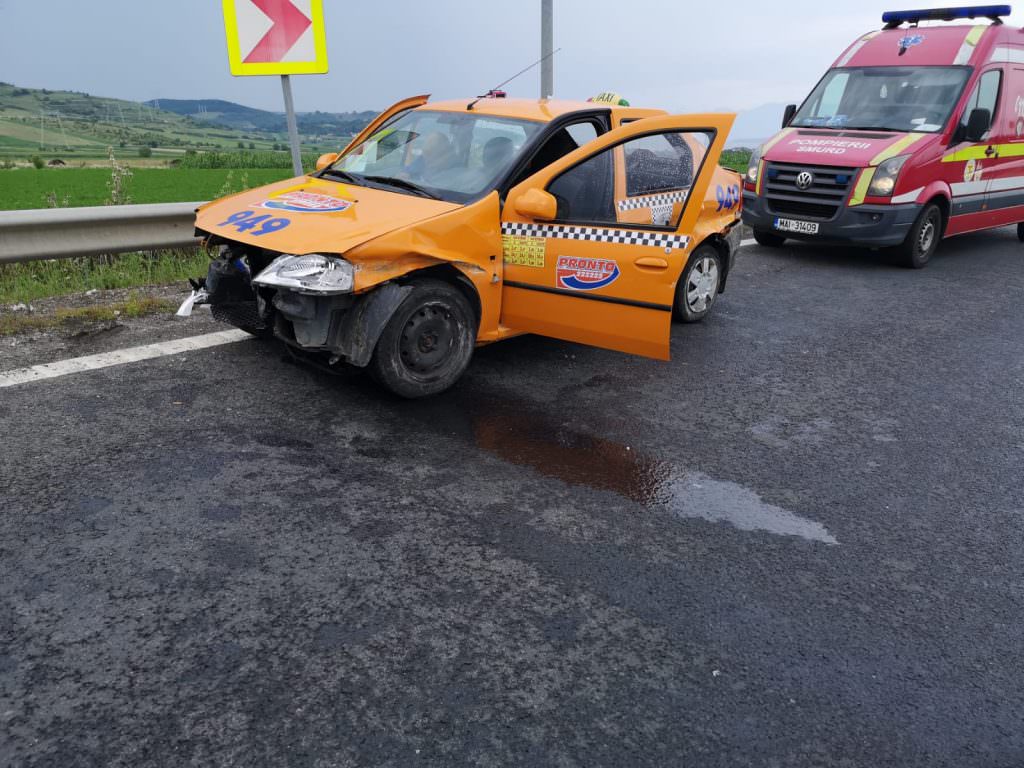 update foto accident pe autostrada a1 la sibiu - cinci persoane rănite