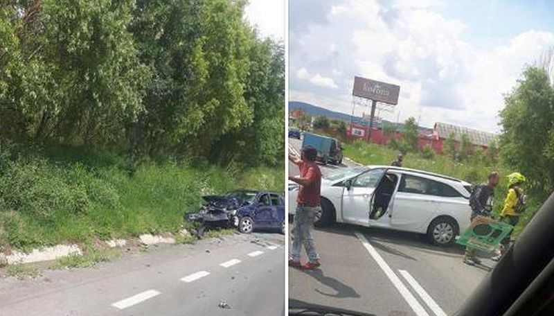 update foto accident pe dn1 la cristian – patru persoane rănite