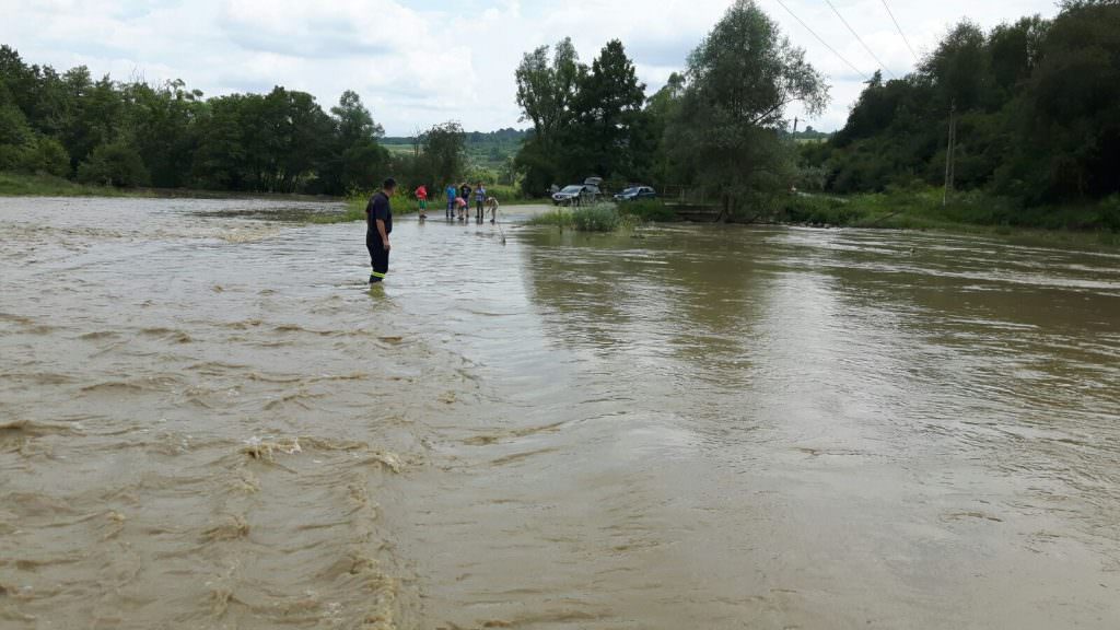 după codul galben de ploi pentru sibiu s-a emis și un cod galben de inundații