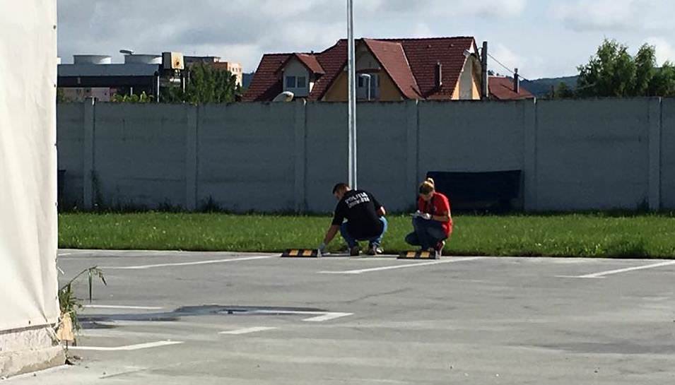 UPDATE FOTO - Spargere la magazinul eMag din Sibiu. Prejudiciul este mare!