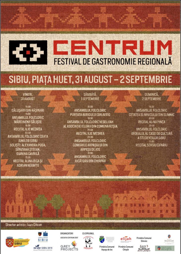 Festival de gastronomie regională în Piața Huet - Poftiți la ’’Centrum’’