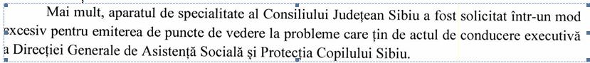 control la dgaspc sibiu – directoarea acuză președinta consiliul județean că scopul comisiei este altul decât cel oficial