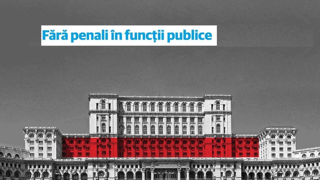 oficial – peste un milion de semnatari pentru campania „fără penali în funcții publice”