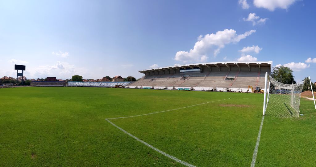 video foto așa arată acum stadionul municipal – pelici: ”sperăm că vom juca acasă cu cfr cluj”