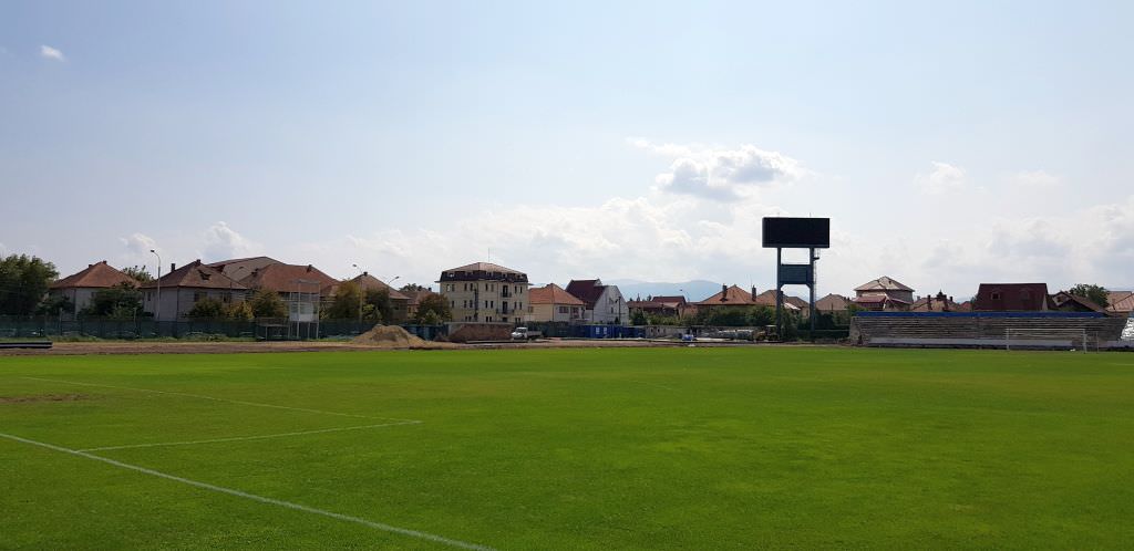 video foto așa arată acum stadionul municipal – pelici: ”sperăm că vom juca acasă cu cfr cluj”