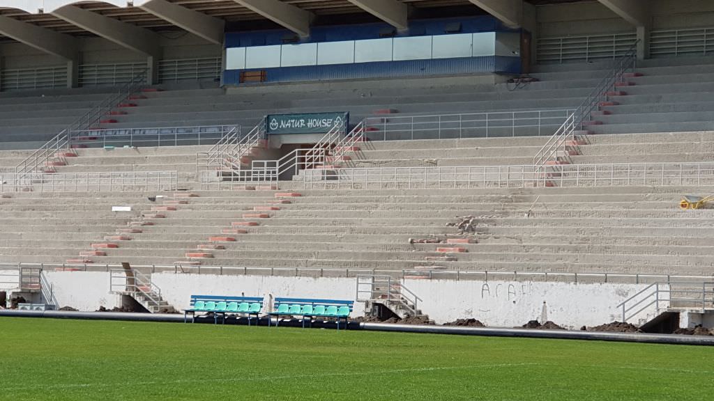 video foto așa arată acum stadionul municipal – pelici: ”sperăm că vom juca acasă cu cfr cluj”