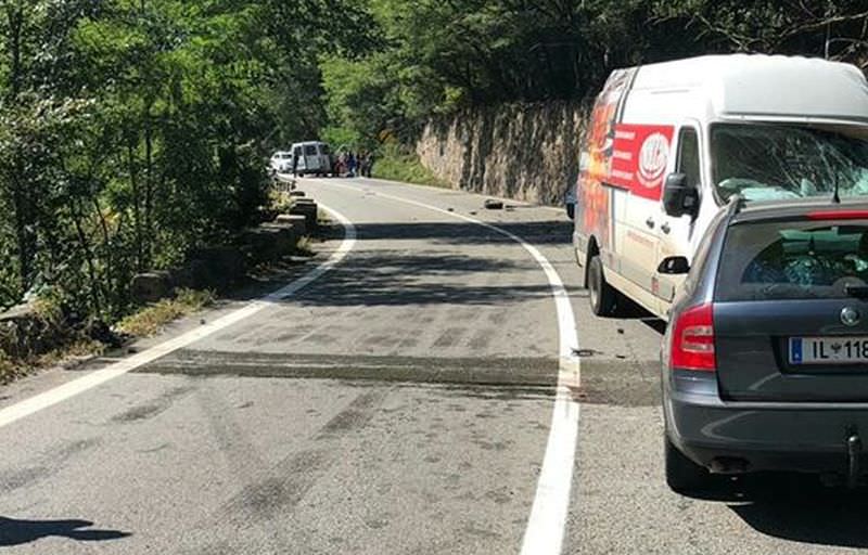 UPDATE FOTO Accident grav pe Valea Oltului - Traficul este blocat