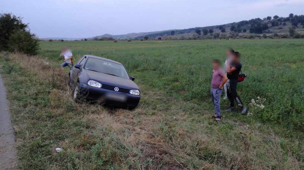 foto - copil rănit într-un accident între sibiu și agnita