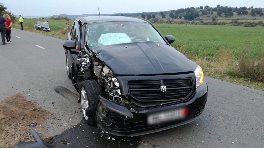 foto - copil rănit într-un accident între sibiu și agnita