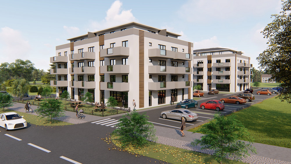 primele blocuri aproape gata la west side park residence sibiu - apartamente de la 42.400 euro