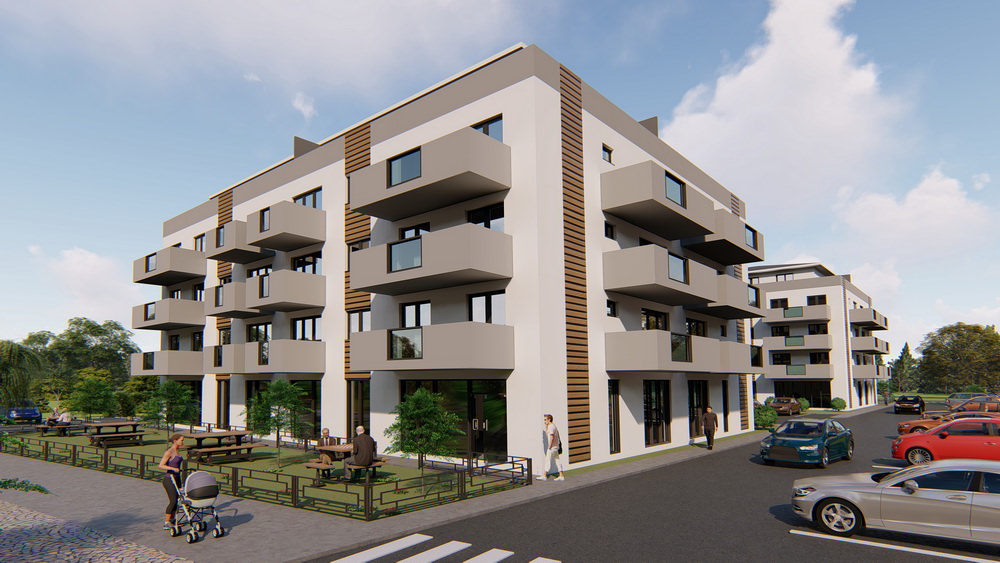 primele blocuri aproape gata la west side park residence sibiu - apartamente de la 42.400 euro