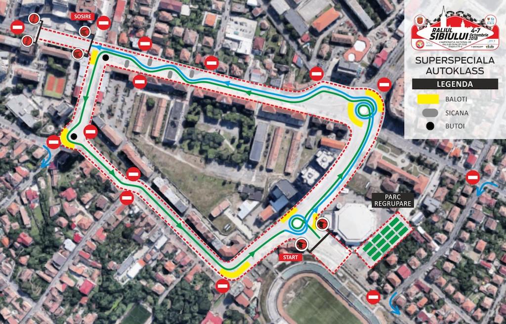 restricții de trafic la raliul sibiului - lista cu străzile care se închid