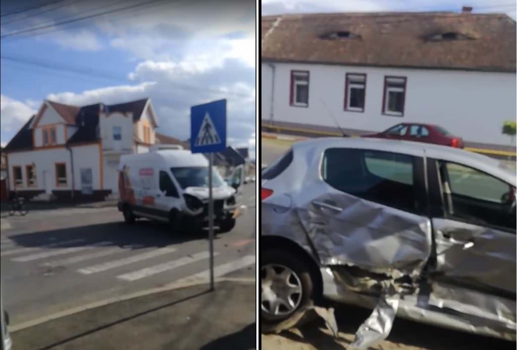 foto accident cu un rănit pe magheranului – un clujean vinovat