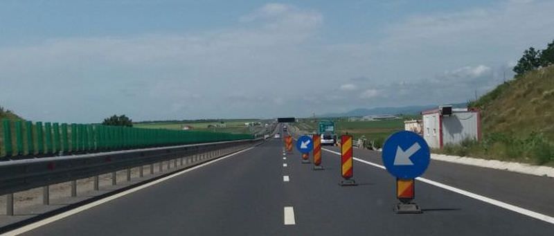 trafic restricționat pe a1 pe sensul deva – sibiu – se circulă pe o bandă