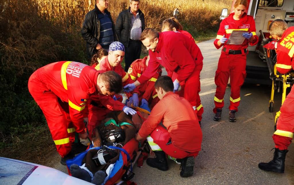 accident grav între sibiu și vâlcea pe dn7