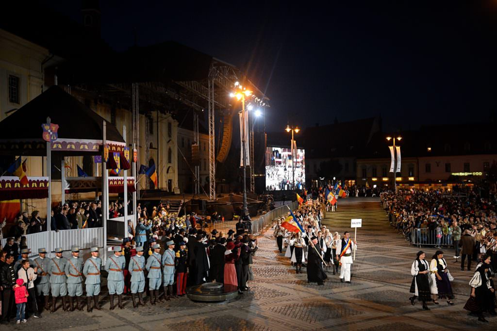 video foto sibiul și comunitățile din împrejurimi au sărbătorit împreună centenarul marii uniri