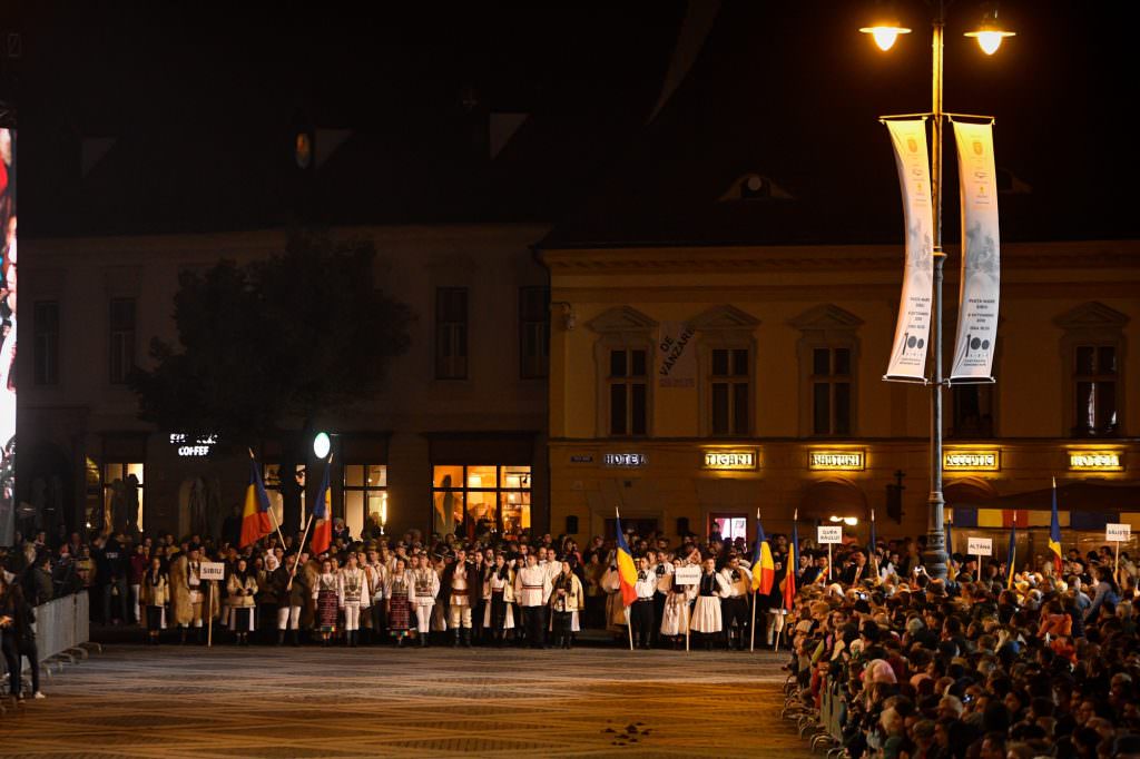 video foto sibiul și comunitățile din împrejurimi au sărbătorit împreună centenarul marii uniri