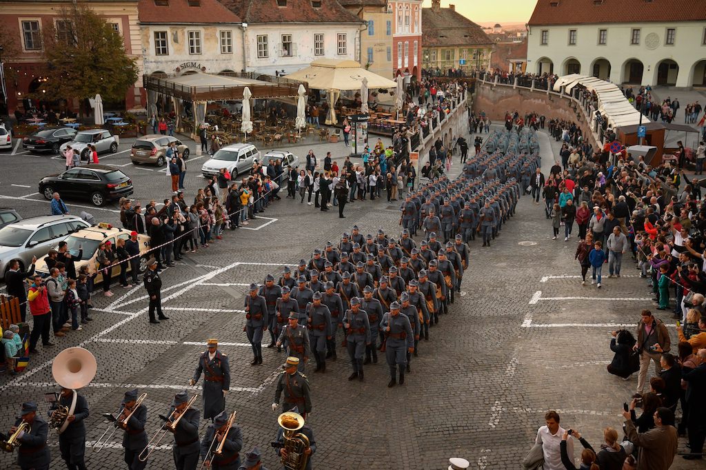 sibiu 100. centenarul româniei mari - academia forțelor terestre nicolae bălcescu – partener strategic al evenimentului