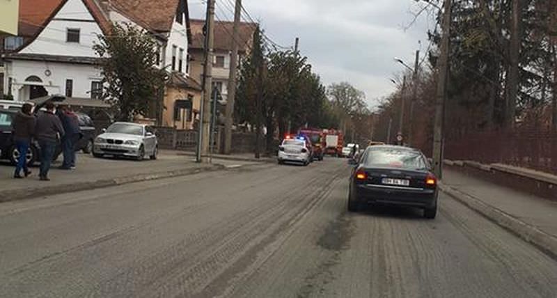 update incendiu la subsolul unei grădinițe din sibiu. copiii evacuați