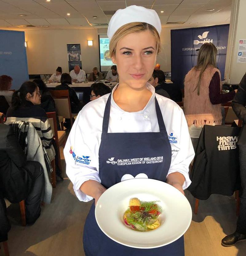 sibianca andra andriuc a urcat pe podium la european young chef award