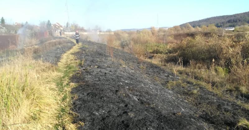 foto - incendii la sibiu, avrig și mediaș. două în capitala județului