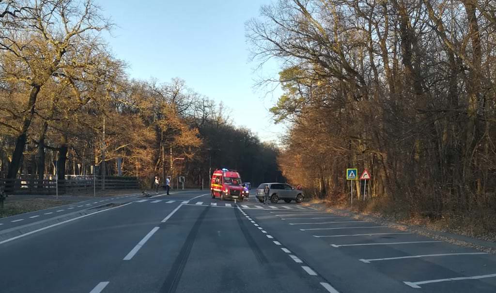 update foto - accident mortal pe calea dumbrăvii. femeie lovită pe zebră