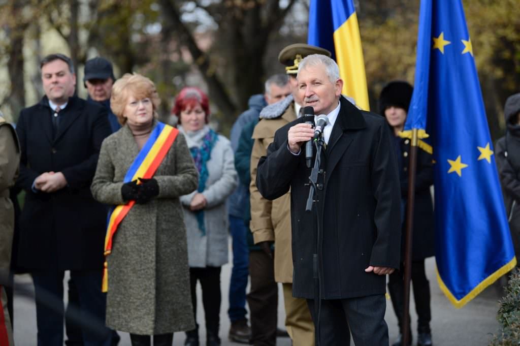 foto bustul lui alexandru vaida voevod, dezvelit în parcul astra