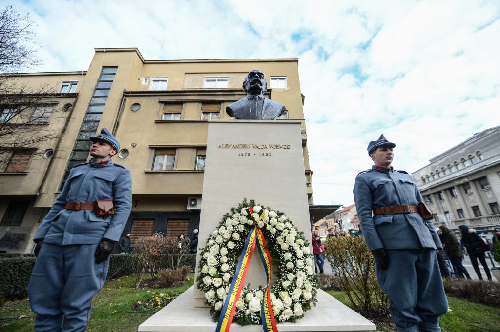 foto bustul lui alexandru vaida voevod, dezvelit în parcul astra