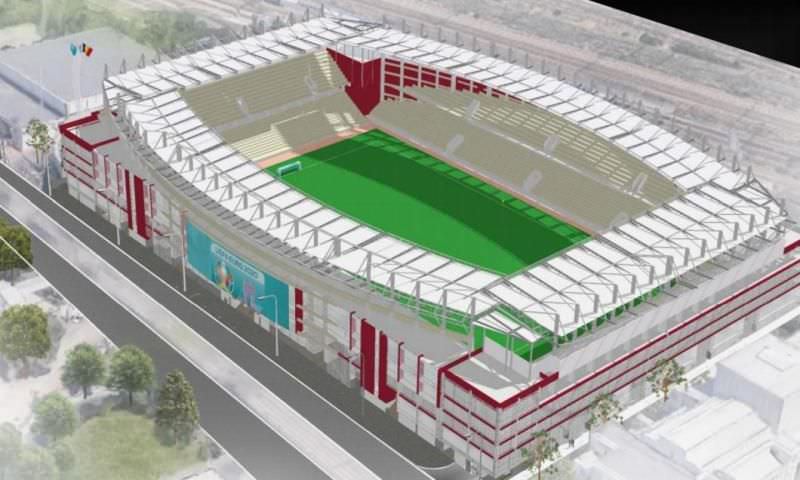 Noul stadion din Giulești - Costă aproape 100 de milioane lei