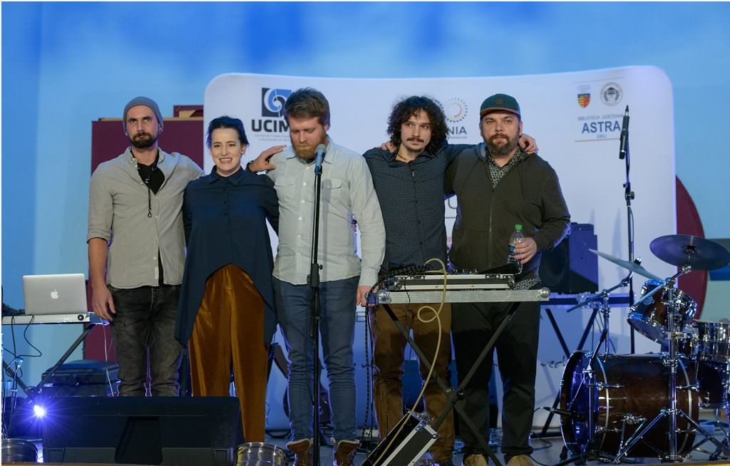 foto concert excepțional de jazz, la biblioteca astra din sibiu