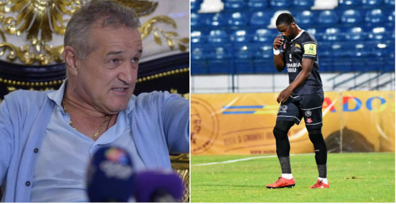 Becali a pus ochi pe Tsoumou de la FC Hermannstadt - Îl vrea la FCSB