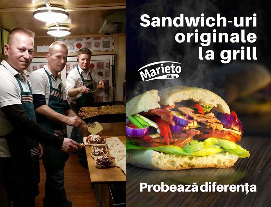 celebrele sandwich-uri marieto se vând la târgul de crăciun din sibiu