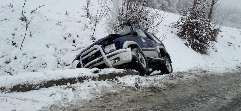 FOTO VIDEO - Accident cu un rănit la Nocrich. A lovit un cap de pod