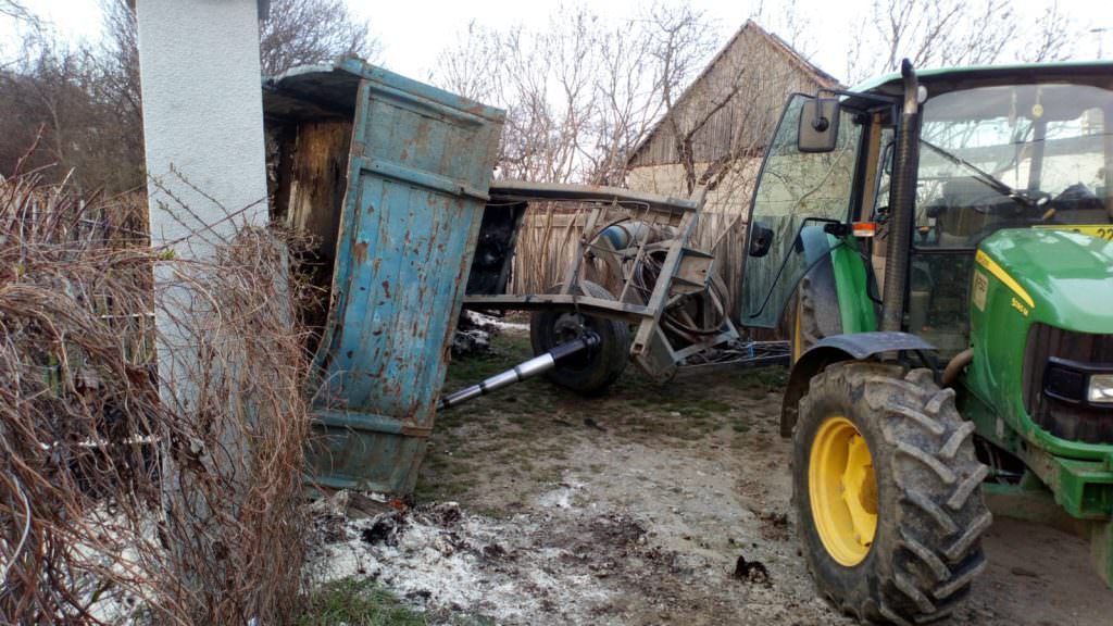 update video foto copil de patru ani strivit de o remorcă la cisnădioara. este în comă