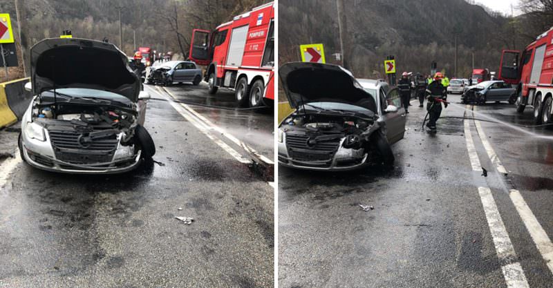 update video foto accident grav pe valea oltului - cel puțin trei persoane rănite