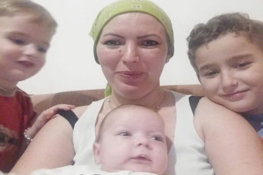 o sibiancă bolnavă de cancer are nevoie urgentă de ajutor - olesia e mama a trei copii