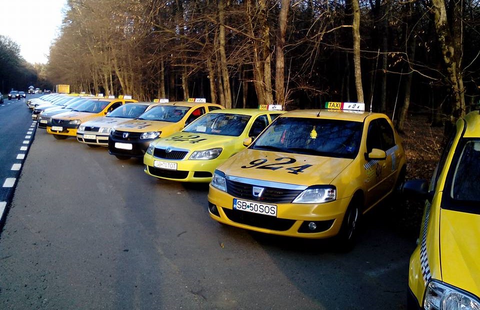 taximetriștii sibieni se alătură protestului #șîeu – nu vor lua comenzi 15 minute