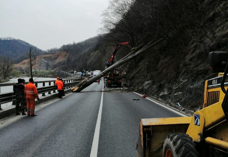 trafic blocat la intrare în sibiu, pe valea oltului