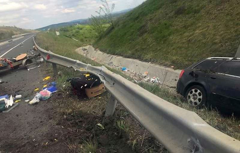 foto accident pe sibiu - sebeș în a doua zi de paște