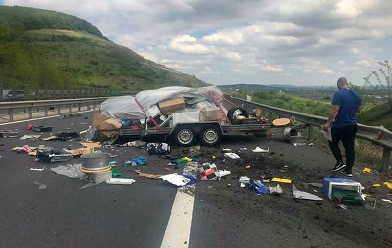 foto accident pe sibiu - sebeș în a doua zi de paște