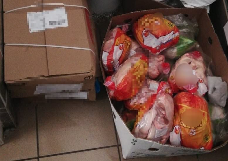 foto controale ale poliției în piețele din sibiu și mediaș - sute de kilograme de carne confiscată