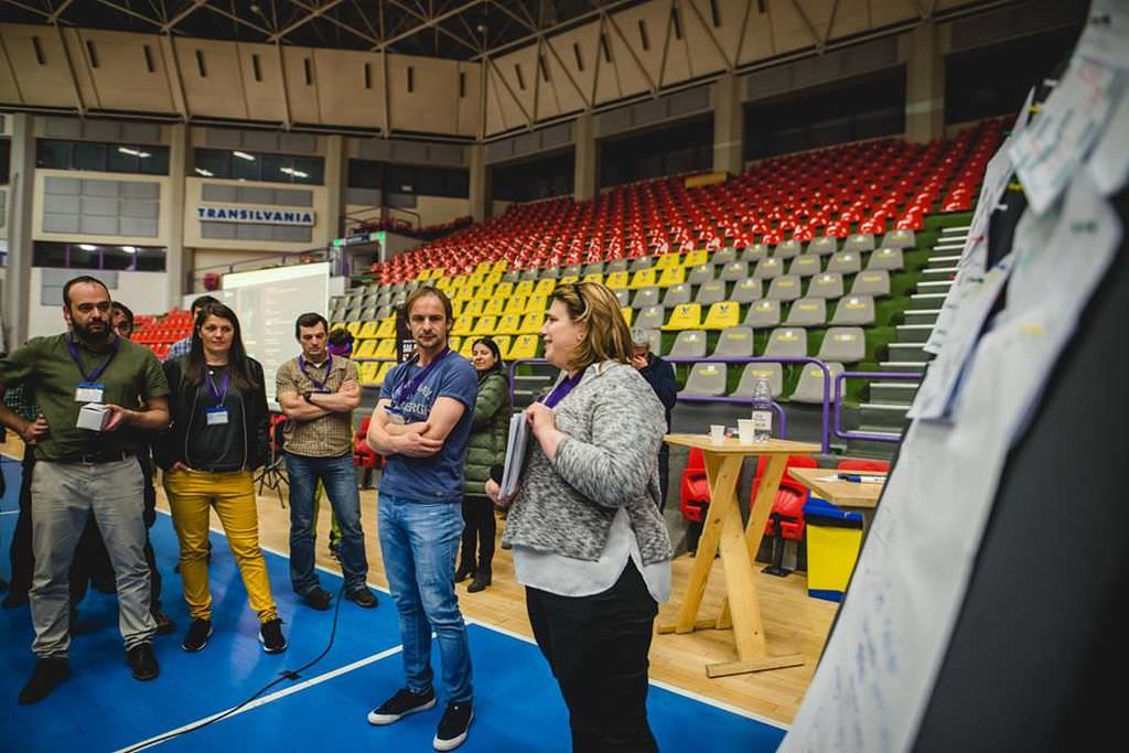 Maraton de gândire la Sala Transilvania - Se pun bazele unei noi baze sportive