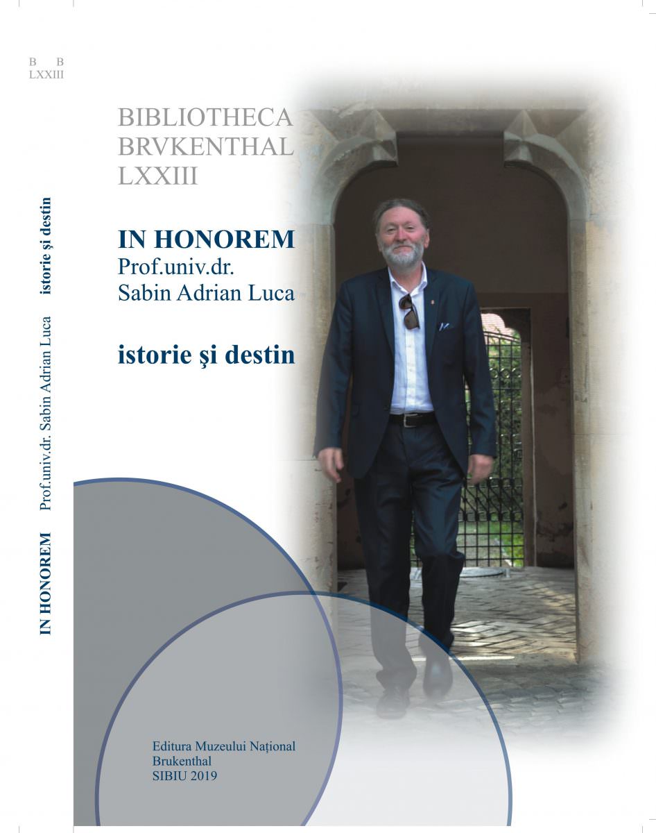 profesorul sabin luca lansează volumul „in honorem”