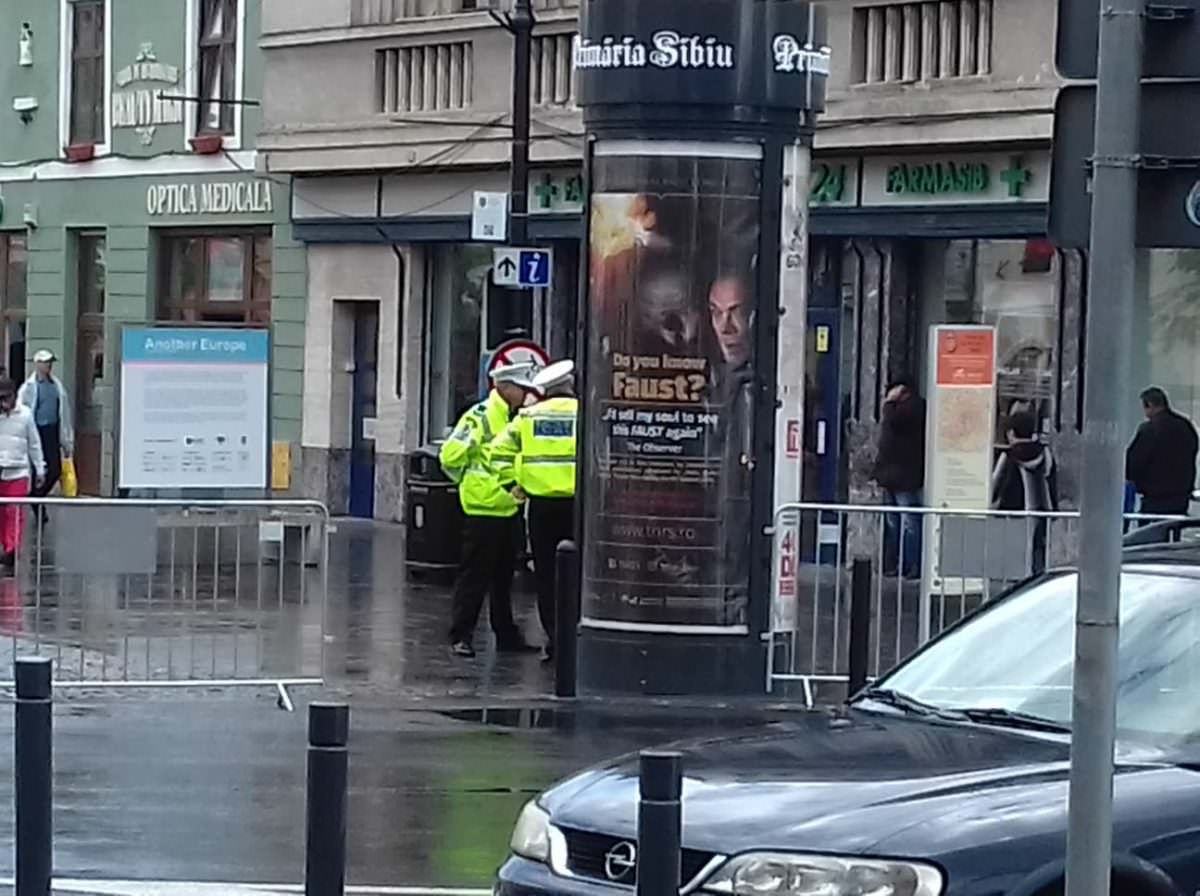 foto poliţiştii se mândresc cu un sediu zugrăvit - ipj sibiu arată ca nou înainte de summit