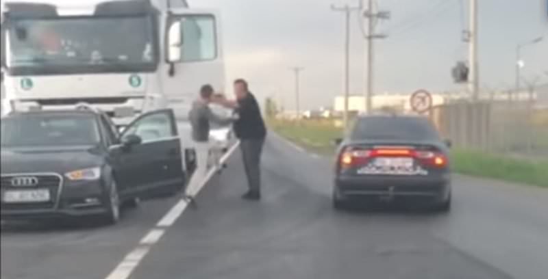 șoferul bătut în trafic de un tir-ist a depus plângere la poliție