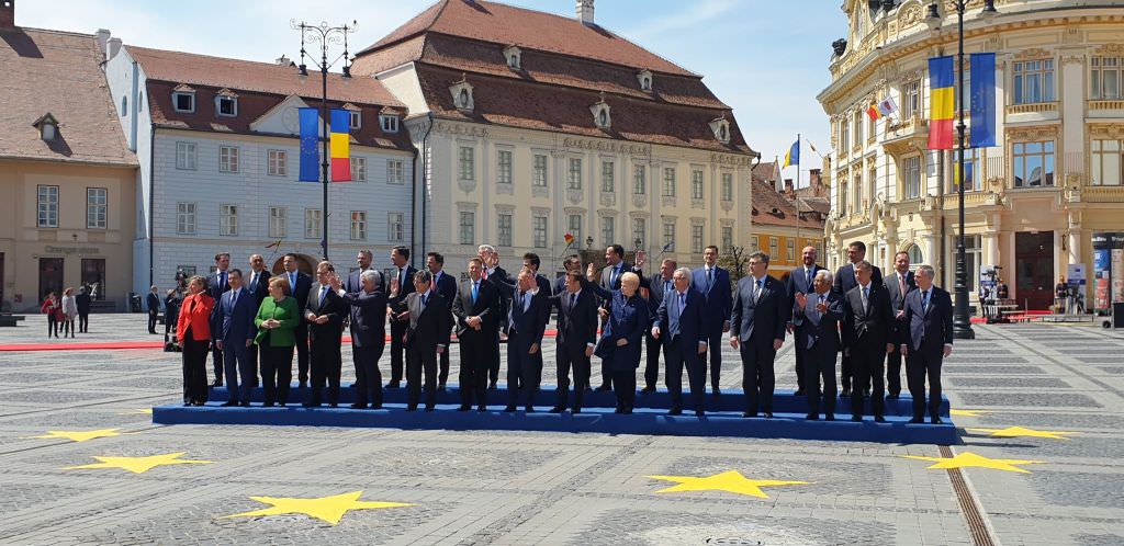 Liderii europeni au semnat Declarația de la Sibiu. Ce conține