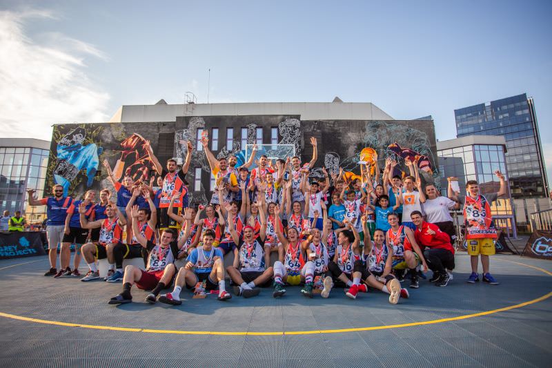 FOTO S-a încheiat o nouă ediție Sibiu Streetball. A fost un succes