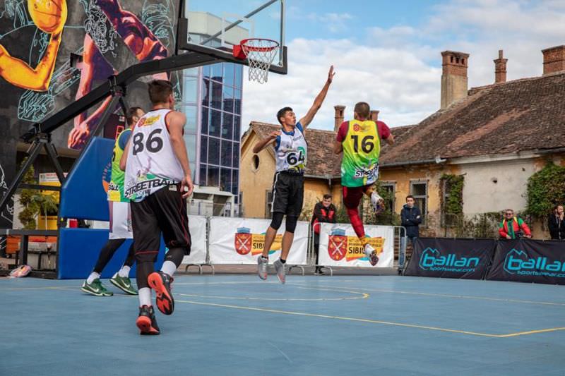 începe sibiu streetball - în weekend la sala transilvania