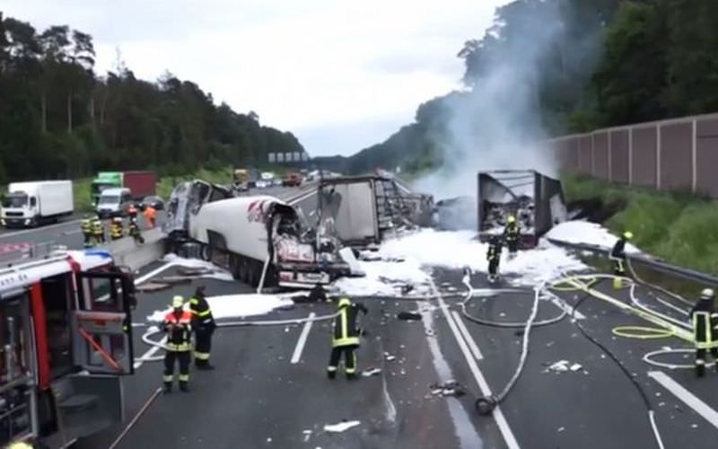 VIDEO FOTO Un român a provocat un dezastru în Germania. Pagubele sunt de sute de mii de euro